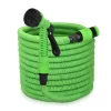 Furtun de gradina extensibil de 7.5 m Navaris, tub dublu de latex, pistol de pulverizare cu 7 modele, 47274.1