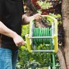 Tambur portabil pentru furtun de 20 m cu maner Navaris, 47274.2