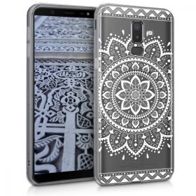   Husa pentru Samsung Galaxy J8, Silicon, Transparent, 47354.01