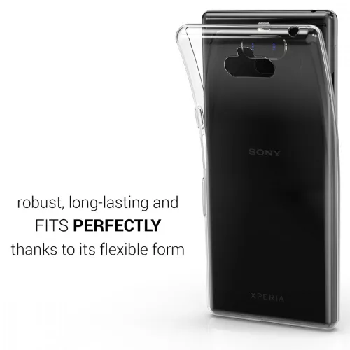 Husa pentru Sony Xperia 10, Silicon, Transparent, 47999.03