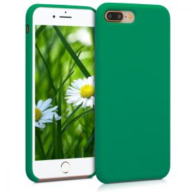   Husa pentru Apple iPhone 8 Plus / iPhone 7 Plus, Silicon, Verde, 40842.142