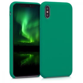   Husa pentru Apple iPhone X / iPhone XS, Silicon, Verde, 42495.142