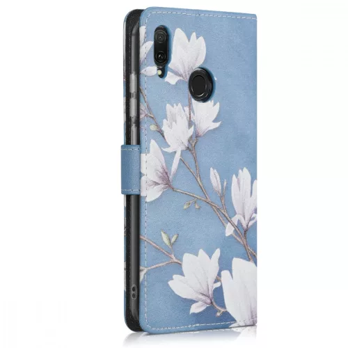Husa pentru Huawei Y9 (2019), Piele ecologica, Multicolor, 48780.02