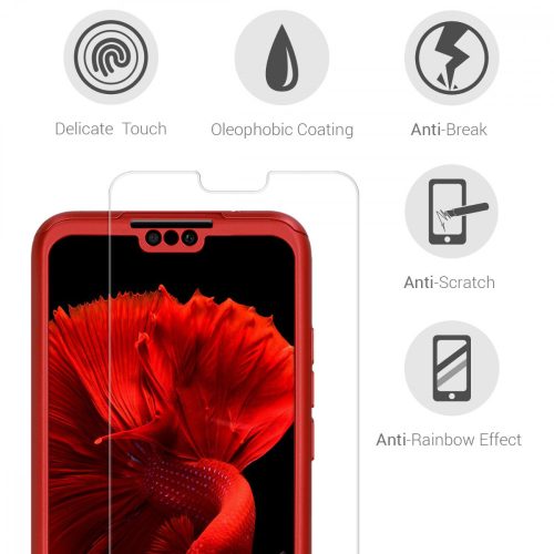 Husa pentru Huawei Y9 (2019), Policarbonat, Rosu, 48889.36