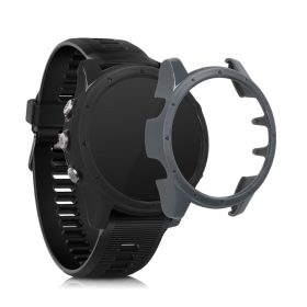   Set 2 Huse pentru Garmin Forerunner 935/Forerunner 945, Kwmobile, Negru/Gri, Plastic, 48987.01