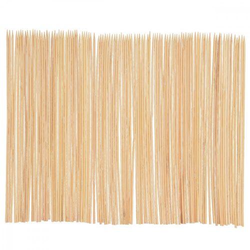 Set 100 Frigarui Navaris din bambus, 400 x 4mm, 49149.01