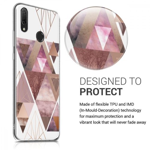 Husa pentru Huawei Y9 (2019), Silicon, Multicolor, 49206.01