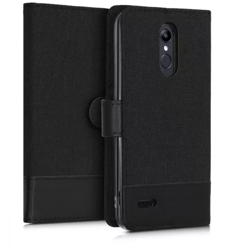 Husa pentru LG K8 (2018) / K9, Textil, Negru, 44550.73