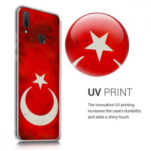 Husa pentru Huawei Y9 (2019), Silicon, Rosu, 49340.01