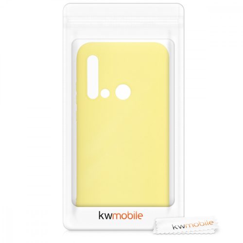 Husa pentru Huawei P20 Lite (2019), Silicon, Galben, 49451.49