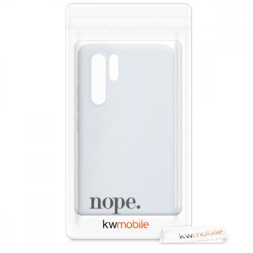 Husa pentru Huawei P30 Pro, Silicon, Negru, 49468.01