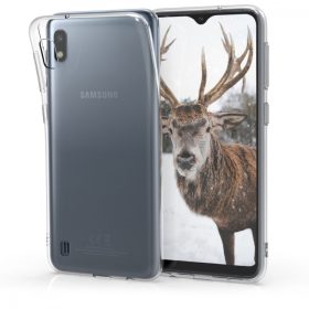   Husa pentru Samsung Galaxy A10, Silicon, Transparent, 49813.03
