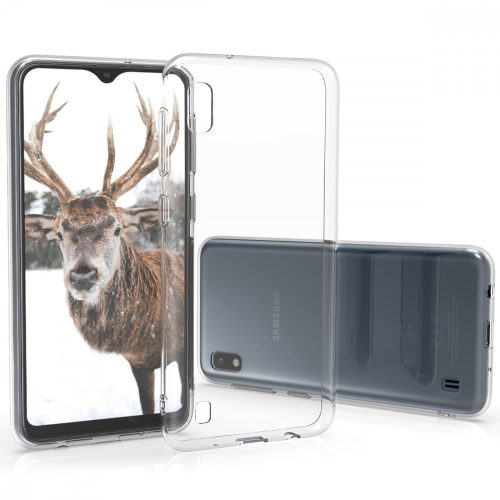 Husa pentru Samsung Galaxy A10, Silicon, Transparent, 49813.03