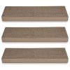 Set 3x tabla pentru zgarieturi pisica de 3 41x13x3cm, Maro, 49837.03