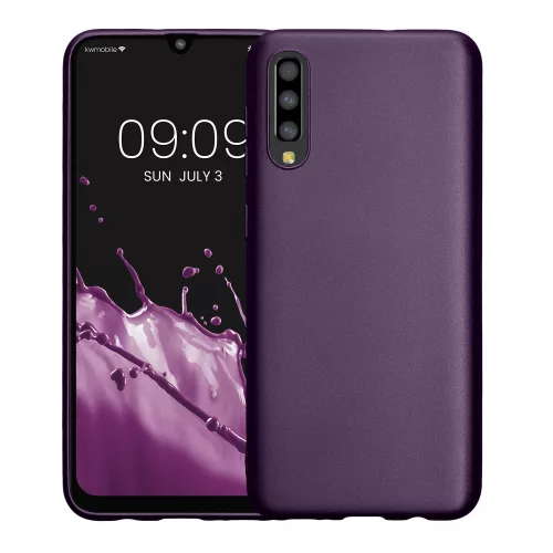 Husa pentru Samsung Galaxy A50, Silicon, Mov, 48056.115