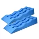 Set 2 rampe nivelare Navaris, pana la 4 tone, 59x17.5x7.5 cm, negru, polipropilena