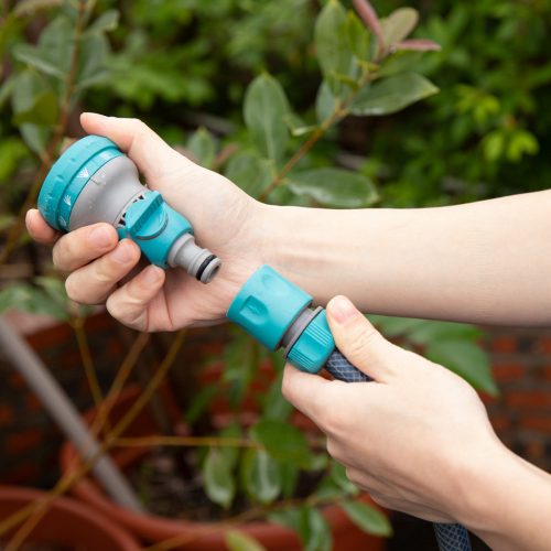 Set 4 conectori pentru furtun Navaris, Duza, Kit robinet, Conector furtun, 51021.01