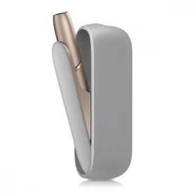   Husa pentru incarcator IQOS 3, Kwmobile, Gri, Plastic, 51262.02