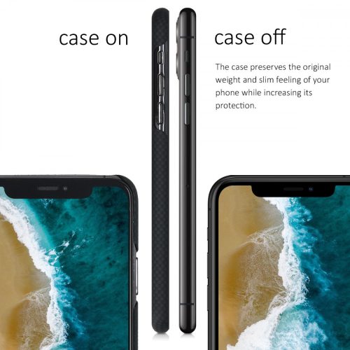 Husa pentru Apple iPhone 11 Pro Max, Aramida, Negru, 49735.01