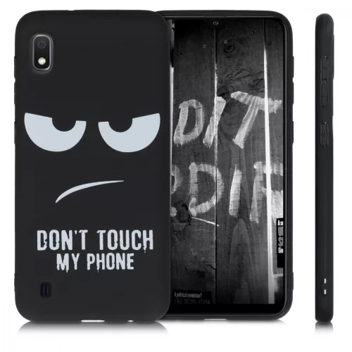 Husa pentru Samsung Galaxy A10, Silicon, Negru, 50035.02