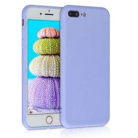   Husa pentru Apple iPhone 8 Plus / iPhone 7 Plus, Silicon, Mov, 49981.139