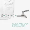 Dozator de bauturi cu infuzor de fructe si insertie de gheata Navaris, 4 l, 52425.01