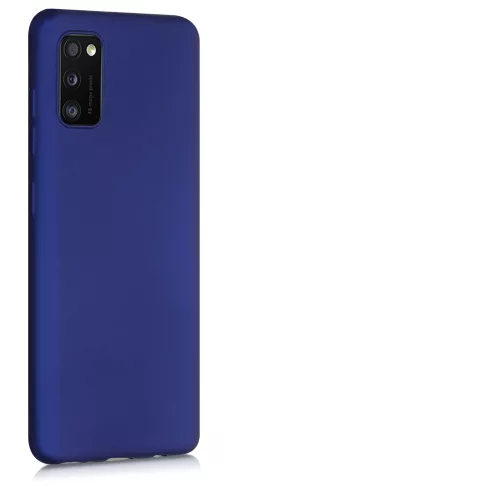 Husa pentru Samsung Galaxy A41, Silicon, Albastru, 52254.64