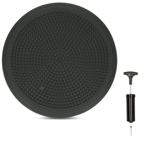 Perna masaj pentru scaun si exercitii fitness Navaris, 33 cm, Pompa, 49286.19