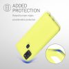 Husa pentru Samsung Galaxy A21s, Silicon, Galben, 52494.195