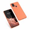 Husa pentru Samsung Galaxy A21s, Silicon, Portocaliu, 52494.203