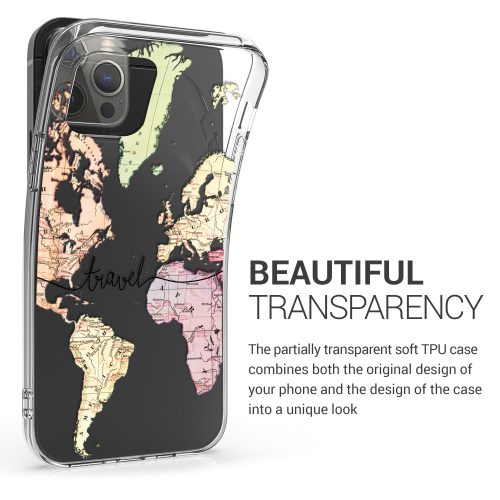 Husa pentru Apple iPhone 12 Pro Max, Silicon, Multicolor, 53041.02