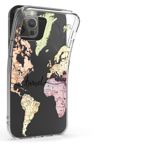 Husa pentru Apple iPhone 12 Pro Max, Silicon, Multicolor, 53041.02