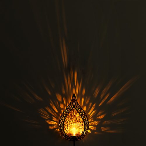 Set 2 Lampi solare Navaris LED, 16.5x6.5x90 cm, IP44, baterie AA 1.2V, 53309.01.02