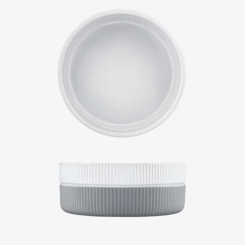 Set 2 Boluri pentru pisici si caini Navaris, Anti-aluneacare, Gri, 53411.22