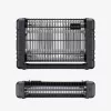 Lampa UV pentru insecte 4000V, 80 m2, Kwmobile, Negru, Plastic, 53414.01