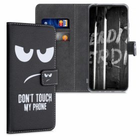   Husa pentru Xiaomi Redmi 9C, Piele ecologica, Negru, 52852.02