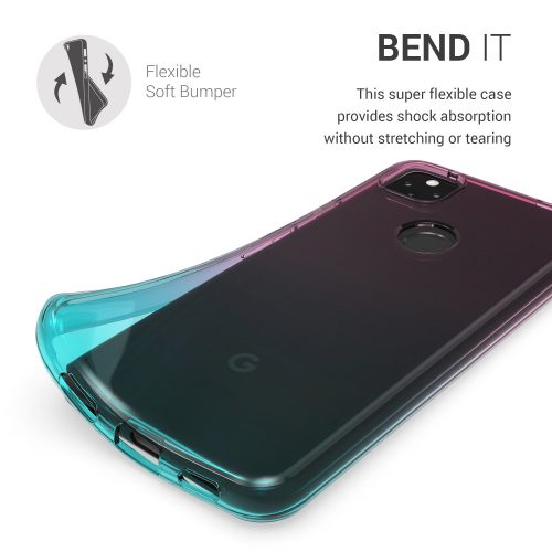 Husa pentru Google Pixel 4a 5G, Silicon, Roz, 53636.01
