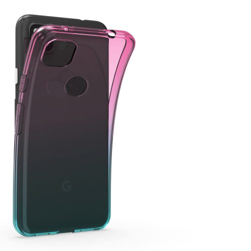 Husa pentru Google Pixel 4a 5G, Silicon, Roz, 53636.01