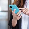 Husa pentru Samsung Galaxy A21s, Silicon, Albastru, 52494.205