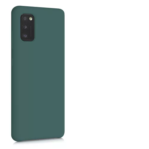 Husa pentru Samsung Galaxy A41, Silicon, Verde, 52301.169