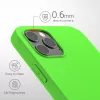 Husa pentru Apple iPhone 12 Pro Max, Silicon, Verde, 53941.44