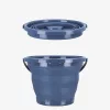 Galeata pliabila din cauciuc termoplastic Navaris, 10 L, Albastru, 45985.3.19