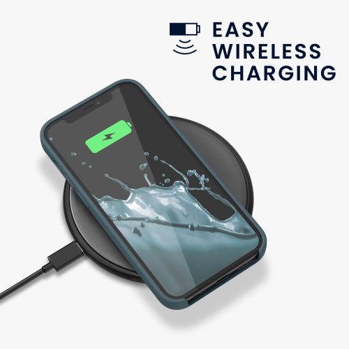 Husa pentru Apple iPhone 12 Mini, Silicon, Albastru, 52640.202