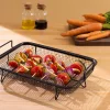 Tava de gratar cuptor Navaris, din otel inoxidabil, cu strat antiaderent, 51500.02