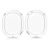 Husa pentru casti Apple AirPods Max, Kwmobile, Transparent, Silicon, 54208.03