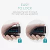 Incuietoare de disc pentru motociclete Navaris cu alarma 110 dB, Blocare antifurt, 54573.01