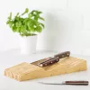 Suport tacamuri Navaris din bambus, 40x15x5 cm, pentru 13 cutite, 54667.01