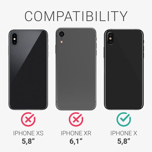 Husa pentru Apple iPhone X / iPhone XS, Silicon, Verde, 49982.214