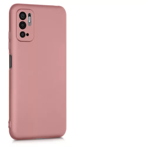 Husa pentru Xiaomi Redmi Note 10 5G, Silicon, Rose Gold, 54949.31