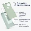 Husa pentru Google Pixel 5a, Silicon, Verde, 55207.200, kwmobile